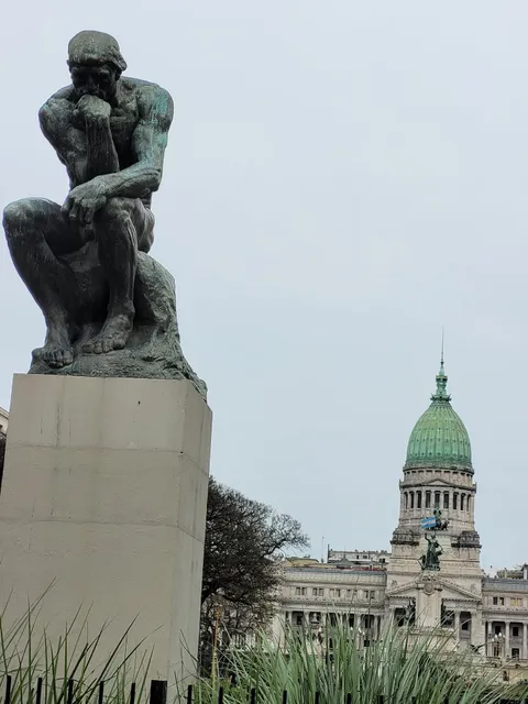 "El Pensador" de Rodin