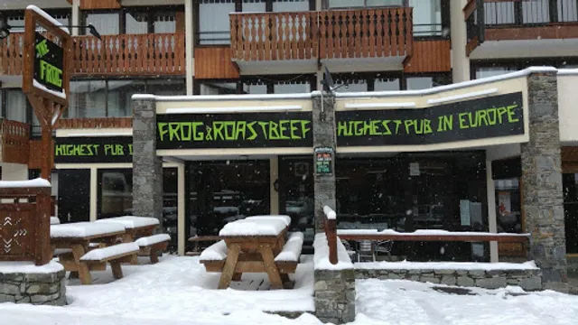 The Frog - Europe's Highest Pub.