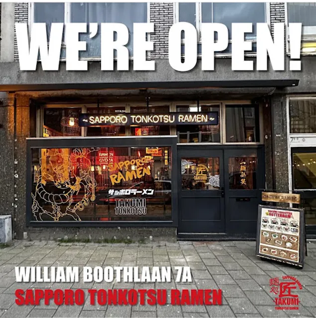 Takumi Tonkotsu Ramen Rotterdam Witte de With