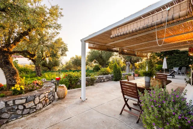 The Secret Garden at Villa Georgia Kalamata