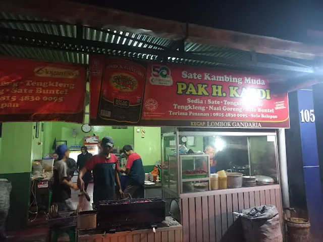 Sate Kambing-Buntel Pak H. Kasdi