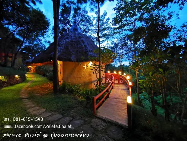 สะเลเต ชาเล่ต์ ที่พักทุ่งดอกกระเจียว