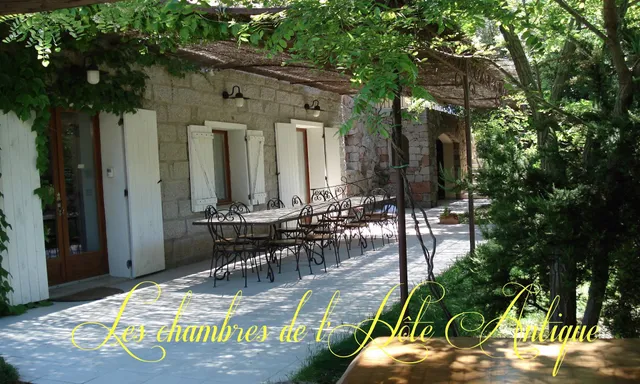 Les chambres de l'hôte antique