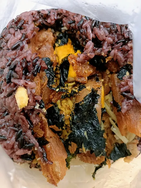 楊記養生紫米飯糰早點