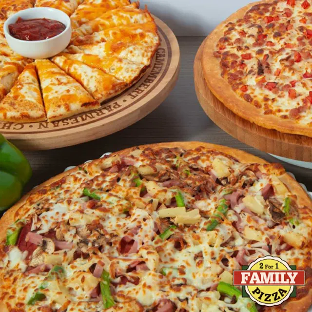 2 for 1 Family Pizza 🍕 Prince Albert