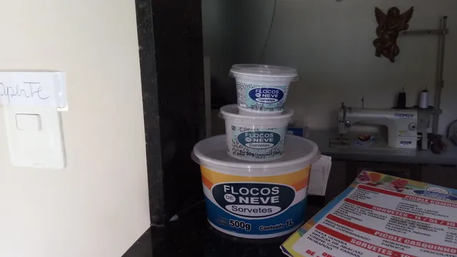 Sorveteria flocos de Neve.