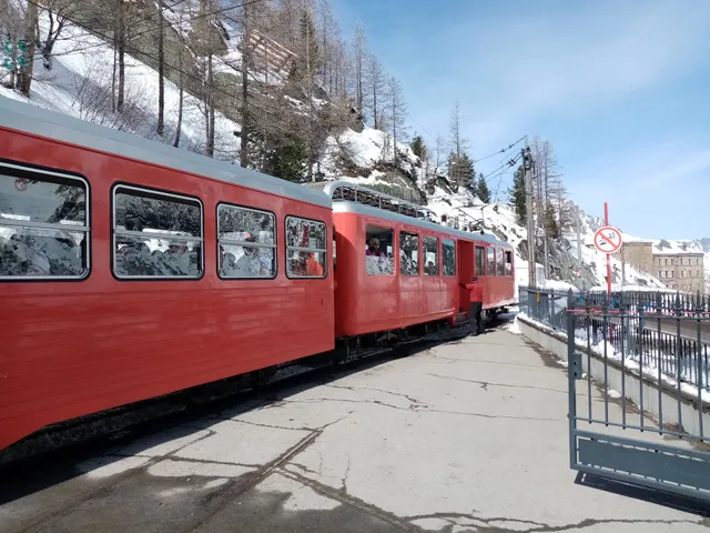 Train à crémaillère chamonix
