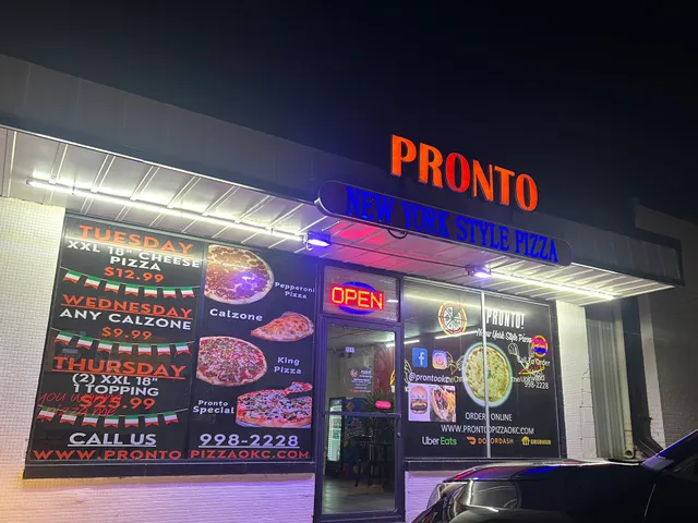 PRONTO New York Style Pizza