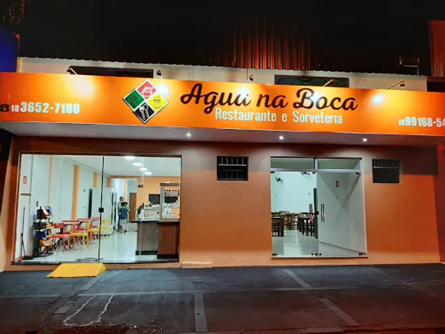 AGUA NA BOCA RESTAURANTE E SORVETERIA