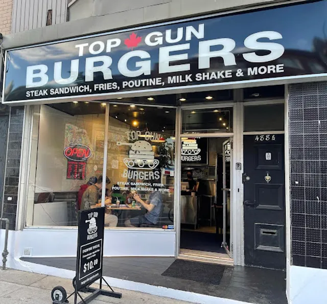 Top Gun Burger ( Bloor St West )