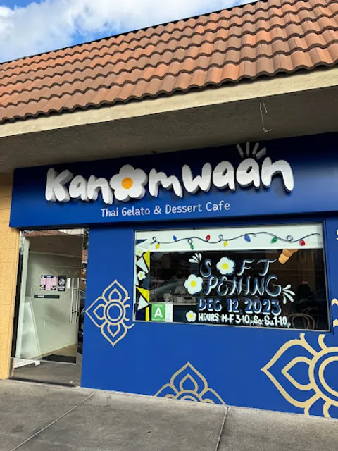 Kanomwaan Thai Gelato and Dessert Cafe