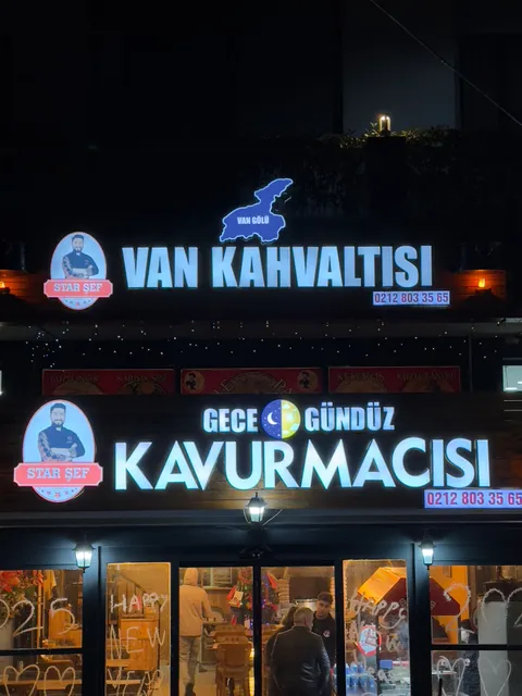 Star şef gece gündüz kavurmacı van kahvaltısı restaurant
