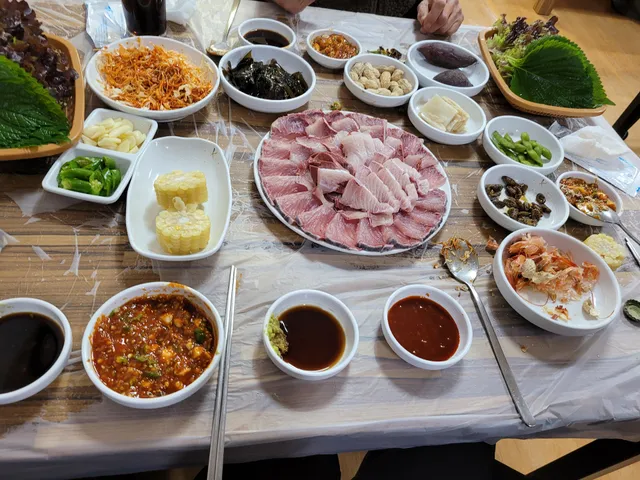 명지시장 세산횟집