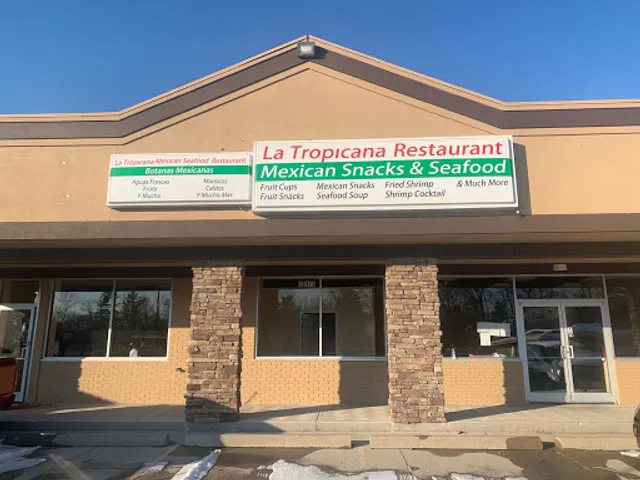 la Tropicana Mexican seafood restaurant and snacks