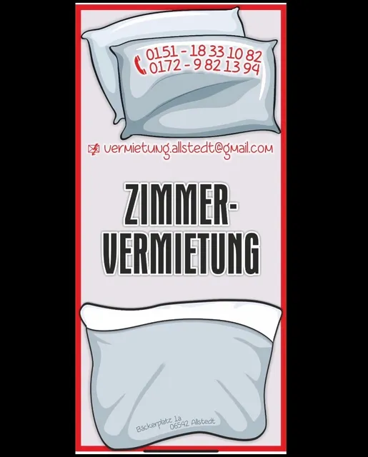 Zimmervermietung Allstedt