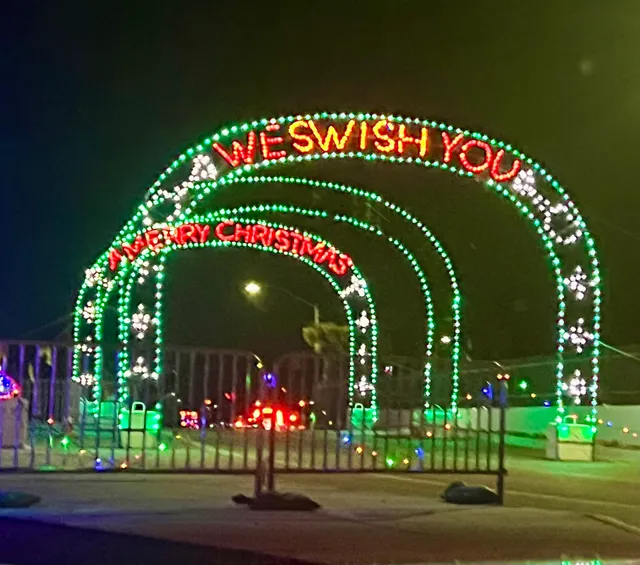 Glittering Lights at Las Vegas Motor Speedway