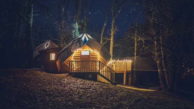 Nid'en'Ô Cabanes perchées avec Spa