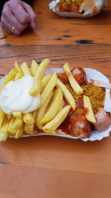 Wurst :-) am Brandenburger Tor