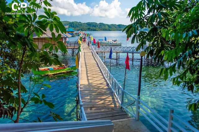 Enchanted River Rock Island Resort