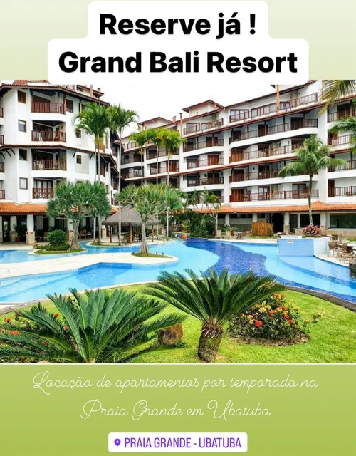 Grand Bali Resort Ubatuba - Apartamentos Java410 e Java 508