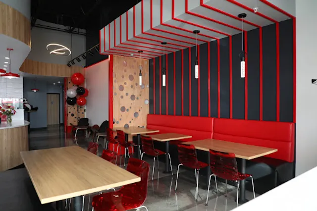 Red Circle Boba - Converse