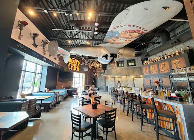 Rusted Crow on the Lake