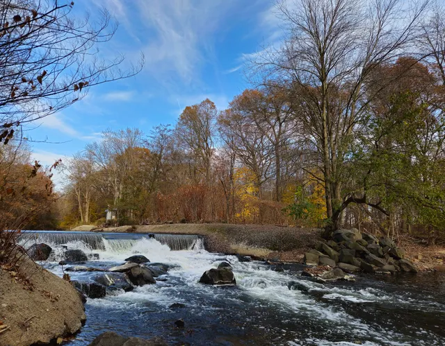 Saddle River Park Waterfall