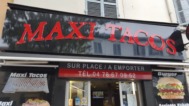 Maxi Tacos sur place et livraison