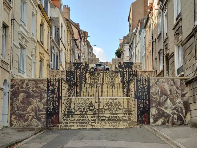 Street-Art, trompe l'oeil de Borondo