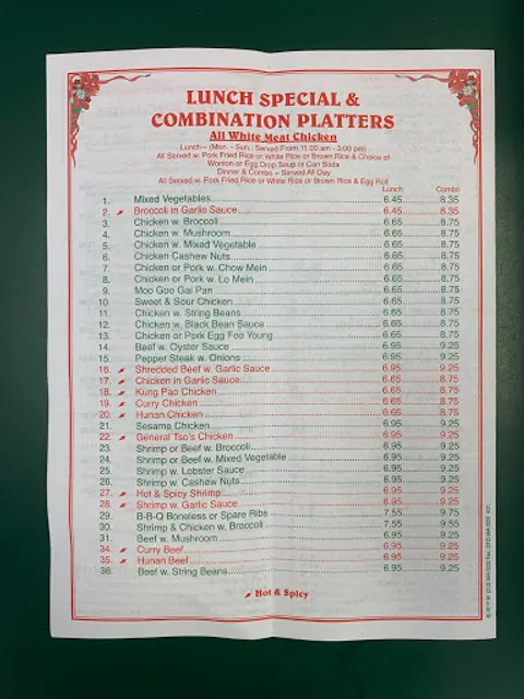 White Cloud Chinese Kitchen