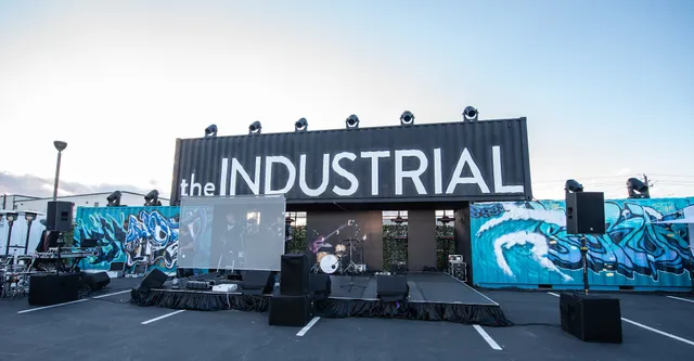 the INDUSTRIAL event space