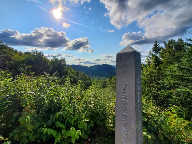 The Long Trail Northern Terminus