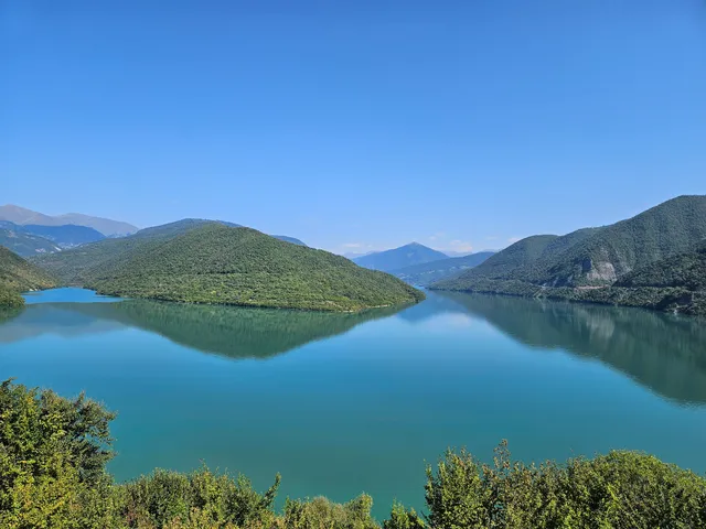 Zhinvali Water Reservoir Viewpoint