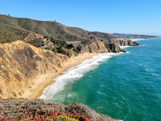 Gray Whale Cove Trail Parking Lot