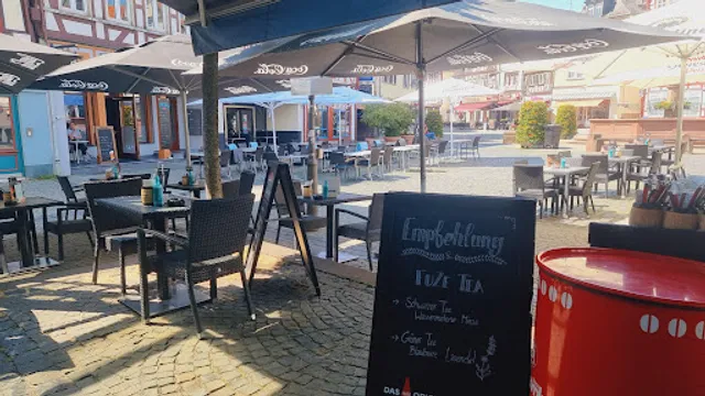 Blaues Haus am Marktplatz