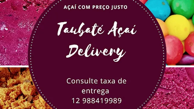 Taubaté Açaí Delivery