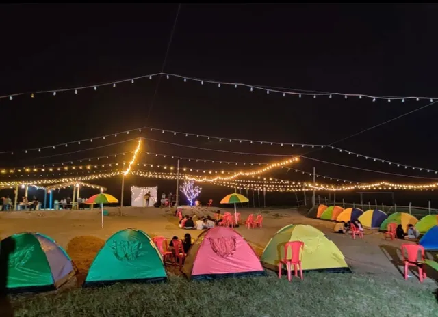 Alibaug beach camping by Tripchilly