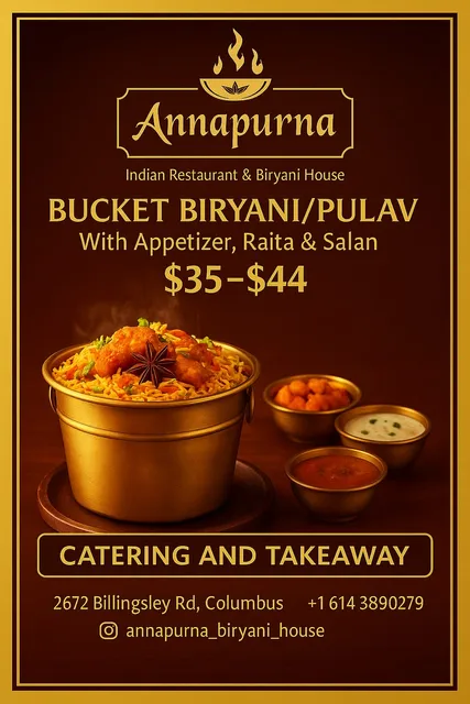 Annapurna Biryani House Carry out and Catering point