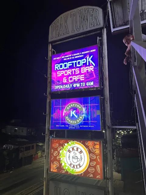 Rooftop k sports bar