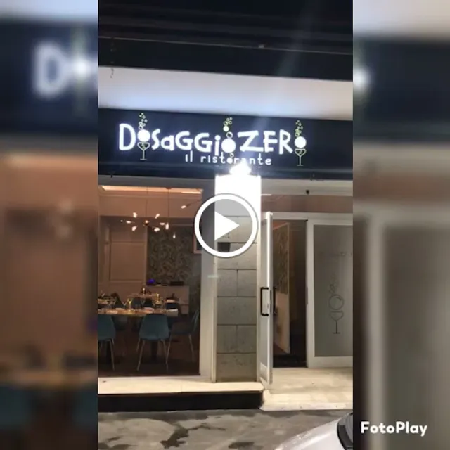 Dosaggiozero, il Ristorante