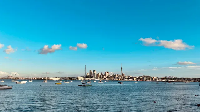 Auckland Skyline view