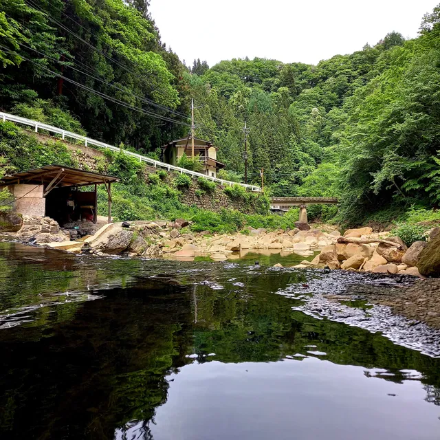 尻焼温泉 川風呂