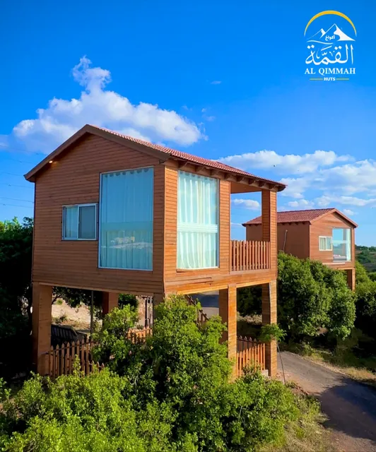 اكواخ القمة - اكواخ عجلون الخشبية