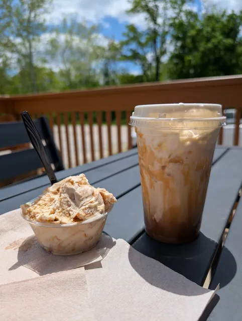 Out of the Blue - Coffee and Ice cream