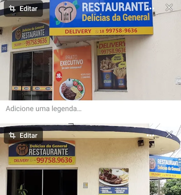 RESTAURANTE DELICIAS DA GENERAL
