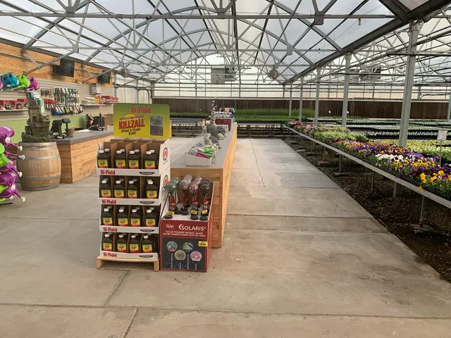 Flint's Garden Center Is open for business Hours Monday - Saturday 8:30 - 6:00