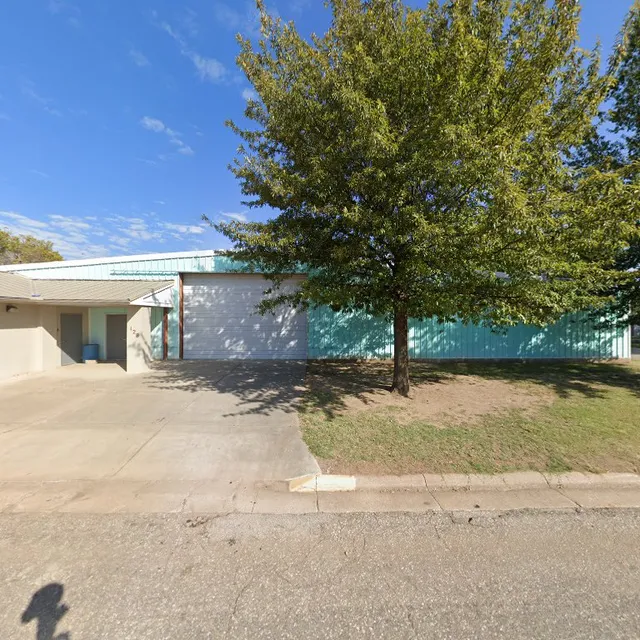 Harper County Blue Fair Barn
