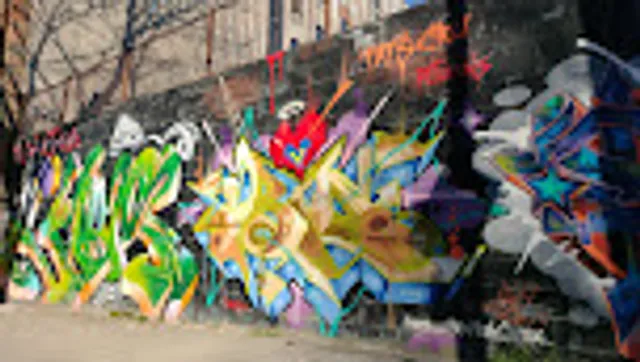 Nelson Avenue Graffiti Art Wall