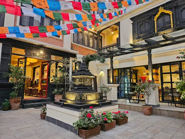 The Central Courtyard Thamel, Kathmandu