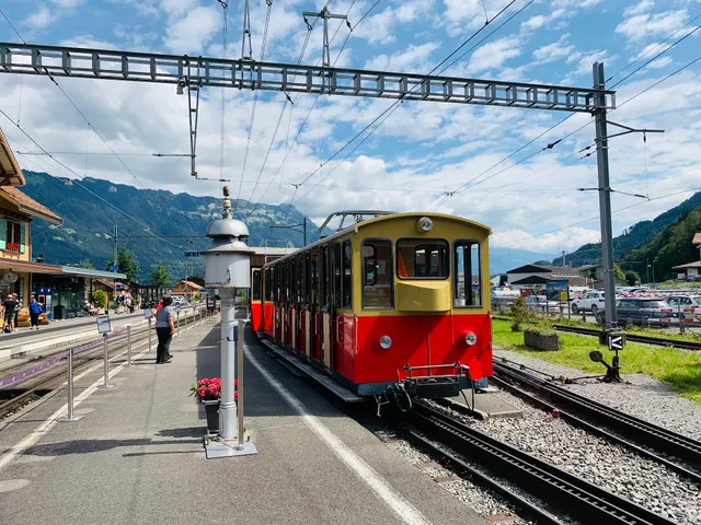 Bahnstation BOB und Schynige Platte-Bahn